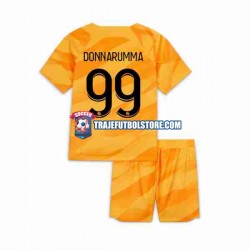 Camiseta 2ª Paris Saint-Germain DONNARUMMA 99 Portero Niño 2023-2024 Manga Corta