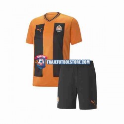 Camiseta 1ª Shakhtar Donetsk Niño 2023 Manga Corta