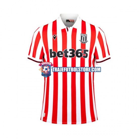 Camiseta 1ª Stoke City Hombre 2023-2024 Manga Corta