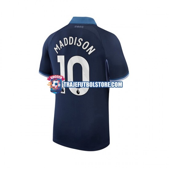 Camiseta 2ª Tottenham Hotspur James Maddison 10 Hombre 2023-2024 Manga Corta