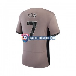Camiseta 3ª Tottenham Hotspur Son Heung-min 7 Hombre 2023-2024 Manga Corta