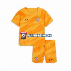 Camiseta 2ª Estados Unidos Portero Niño 2023-2024 Manga Corta