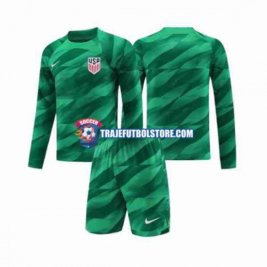 Camiseta 1ª Estados Unidos Portero Niño 2023-2024 ML