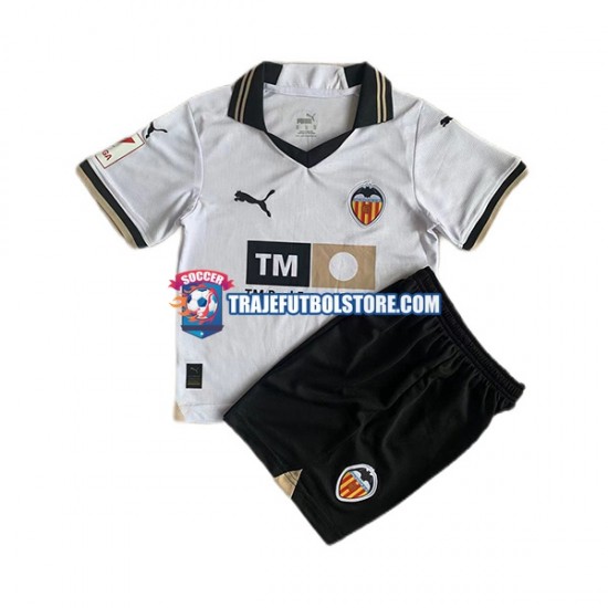Camiseta 1ª Valencia CF Niño 2023-2024 Manga Corta