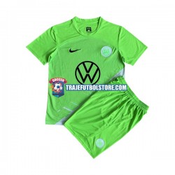 Camiseta 1ª VfL Wolfsburg Niño 2023-2024 Manga Corta