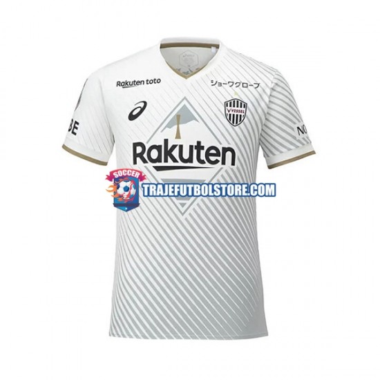 Camiseta 2ª Vissel Kobe Hombre 2023 Manga Corta