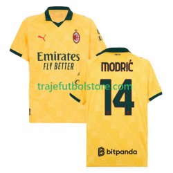Camiseta 3ª AC Milan Modrić Luca 14 Hombre 2025-2026 Manga Corta