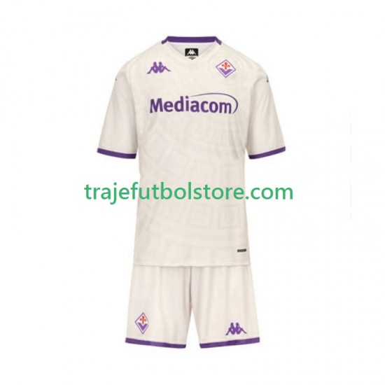Camiseta 2ª ACF Fiorentina Niño 2025-2026 Manga Corta