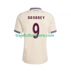 Camiseta 3ª AFC Ajax Brian Brobbey 9 Hombre 2025-2026 Manga Corta