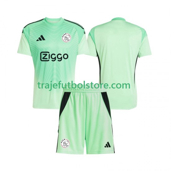 Camiseta 1ª AFC Ajax Portero Niño 2025-2026 Manga Corta