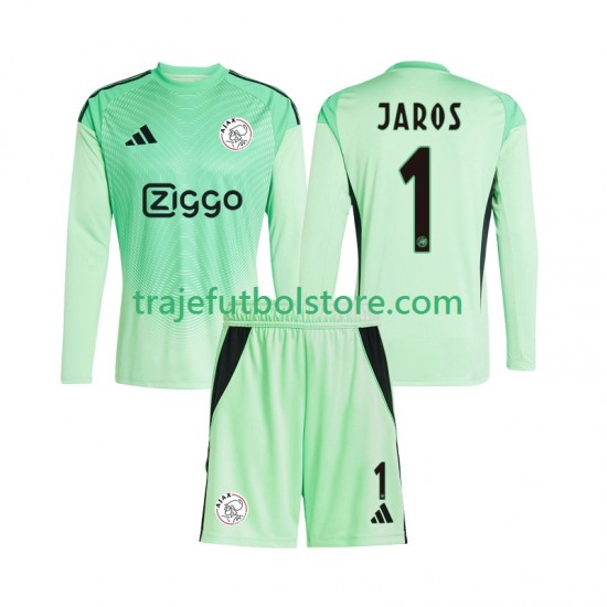 Camiseta 1ª AFC Ajax Vitezslav Jaros 1 Portero Niño 2025-2026 ML