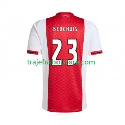 Camiseta 1ª AFC Ajax Steven Berghuis 23 Hombre 2025-2026 Manga Corta