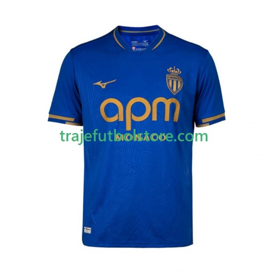 Camiseta 2ª AS Monaco Hombre 2025-2026 Manga Corta