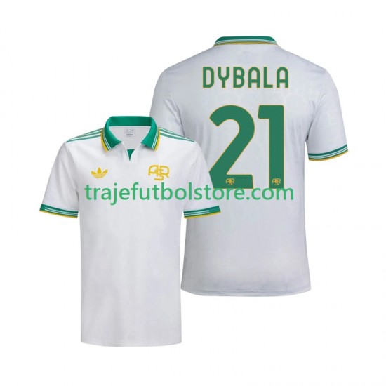 Camiseta 3ª AS Roma Dybala 21 Hombre 2025-2026 Manga Corta