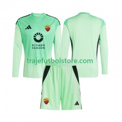 Camiseta 2ª 4ª AS Roma Portero Niño 2025-2026 ML