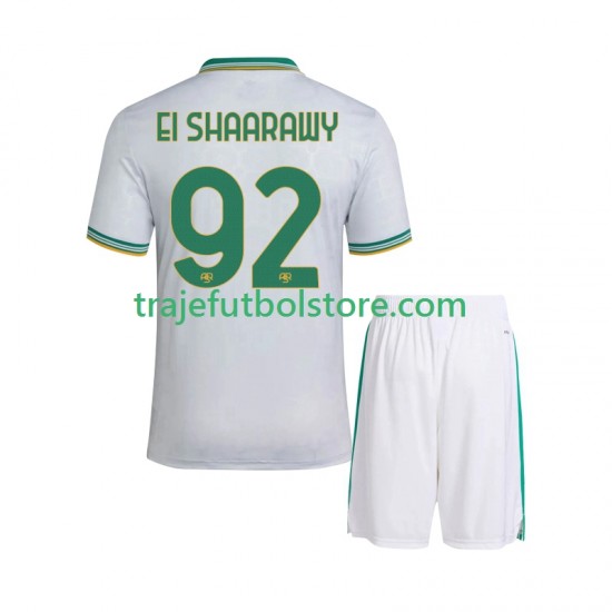 Camiseta 3ª AS Roma Stephan El Shaarawy 92 Niño 2025-2026 Manga Corta