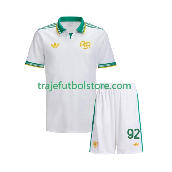 Camiseta 3ª AS Roma Stephan El Shaarawy 92 Niño 2025-2026 Manga Corta