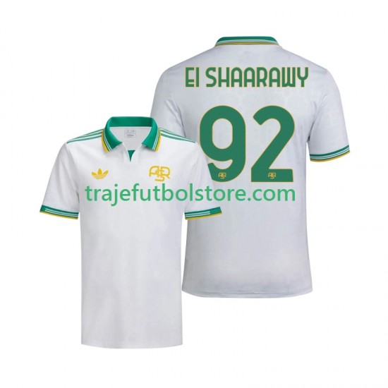Camiseta 3ª AS Roma Stephan El Shaarawy 92 Hombre 2025-2026 Manga Corta