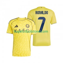 Camiseta 1ª Al Nassr Cristiano Ronaldo 7 Hombre 2025-2026 Manga Corta