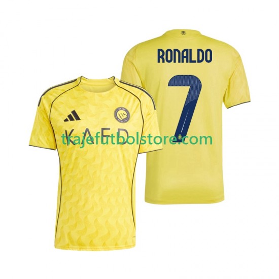 Camiseta 1ª Al Nassr Cristiano Ronaldo 7 Hombre 2025-2026 Manga Corta
