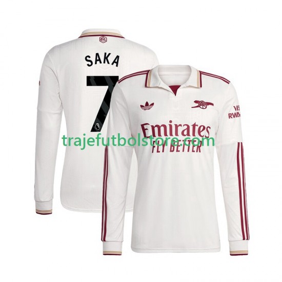 Camiseta 3ª Arsenal Bukayo Saka 7 Hombre 2025-2026 ML