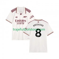Camiseta 3ª Arsenal Martin Odegaard 8 Hombre 2025-2026 Manga Corta