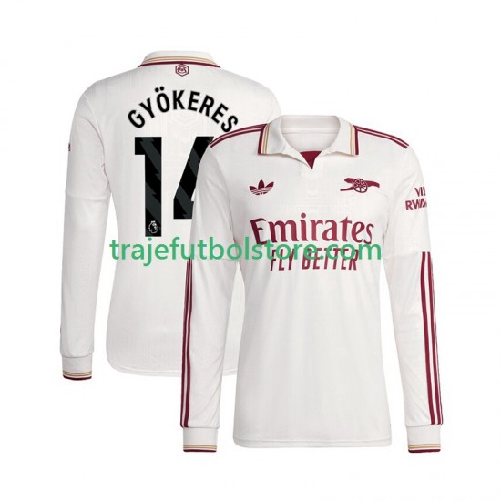 Camiseta 3ª Arsenal Viktor Gyokeres 14 Hombre 2025-2026 ML