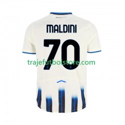 Camiseta 2ª Atalanta Daniel Maldini 70 Hombre 2025-2026 Manga Corta