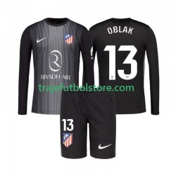 Camiseta 2ª Atlético Madrid Jan Oblak 13 Portero Niño 2025-2026 ML