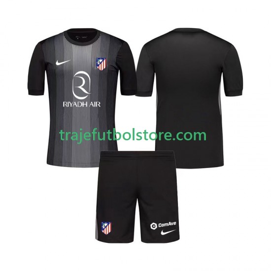 Camiseta 2ª Atlético Madrid Portero Niño 2025-2026 Manga Corta