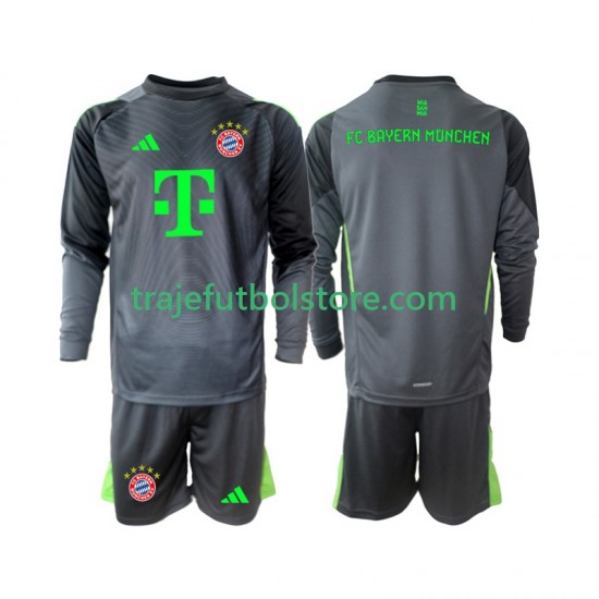 Camiseta 2ª Bayern de Múnich Portero Niño 2025-2026 ML