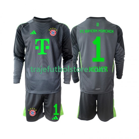 Camiseta 2ª Bayern de Múnich Neuer 1 Portero Niño 2025-2026 ML
