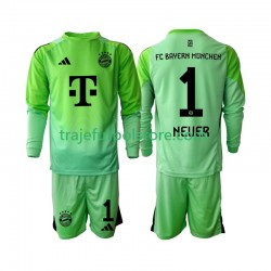 Camiseta 1ª Bayern de Múnich Neuer 1 Portero Niño 2025-2026 ML