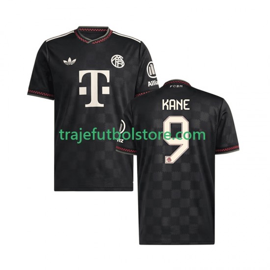 Camiseta 3ª Bayern de Múnich Harry Kane 9 Hombre 2025-2026 Manga Corta