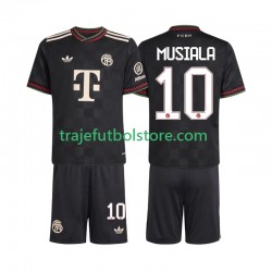 Camiseta 3ª Bayern de Múnich Jamal Musiala 10 Niño 2025-2026 Manga Corta