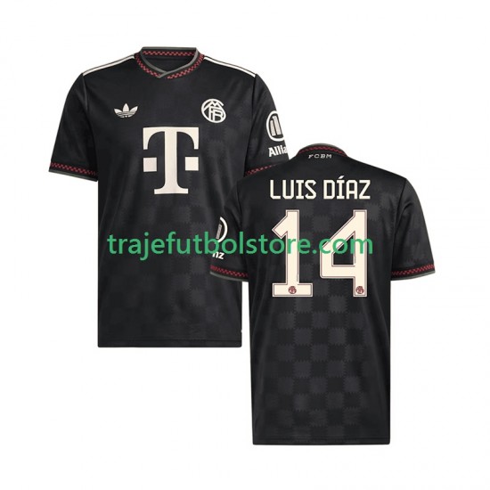 Camiseta 3ª Bayern de Múnich Luis Diaz 14 Hombre 2025-2026 Manga Corta