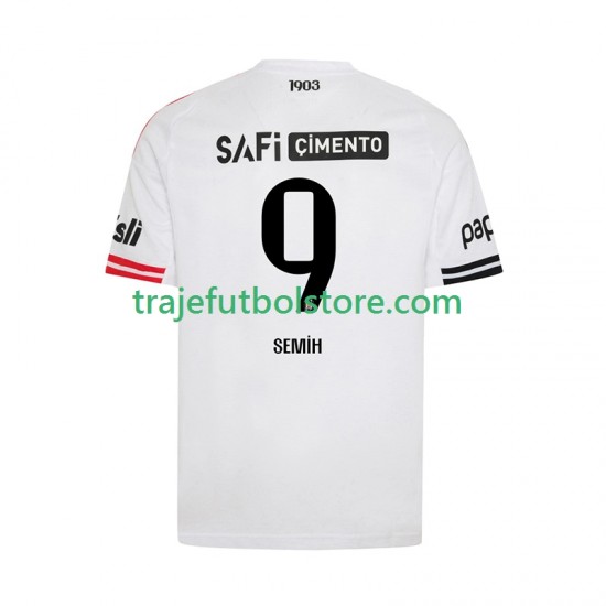 Camiseta 1ª Besiktas Tammy Abraham 9 Hombre 2025-2026 Manga Corta