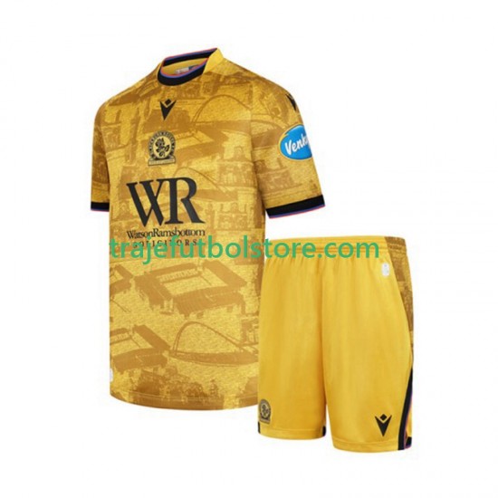 Camiseta 2ª Blackburn Rovers Niño 2025-2026 Manga Corta