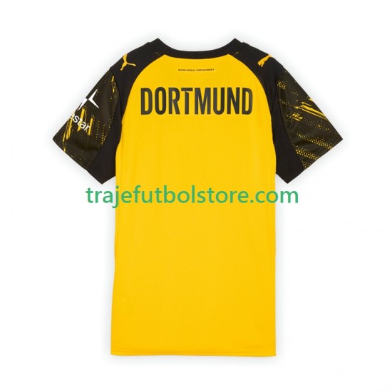 Camiseta 1ª Borussia Dortmund Hombre 2025-2026 Manga Corta