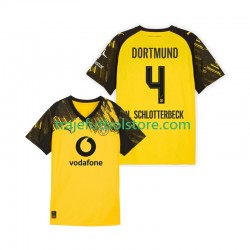 Camiseta 1ª Borussia Dortmund Nico Schlotterbeck 4 Hombre 2025-2026 Manga Corta
