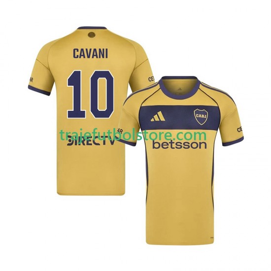 Camiseta 2ª CA Boca Juniors Edinson Cavani 10 Hombre 2025-2026 Manga Corta