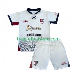 Camiseta 2ª Cagliari Niño 2025-2026 Manga Corta