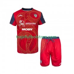 Camiseta 1ª Cagliari Special Niño 2025-2026 Manga Corta