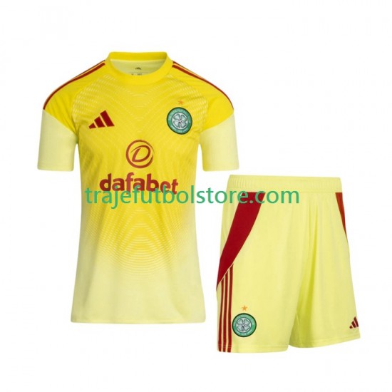 Camiseta 1ª Celtic FC Portero Niño 2025-2026 Manga Corta