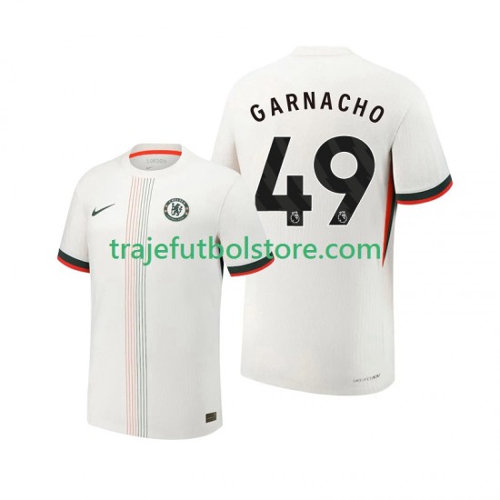 Camiseta 2ª Chelsea Alejandro Garnacho 49 Hombre 2025-2026 Manga Corta