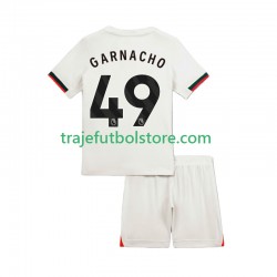 Camiseta 2ª Chelsea Alejandro Garnacho 49 Niño 2025-2026 Manga Corta