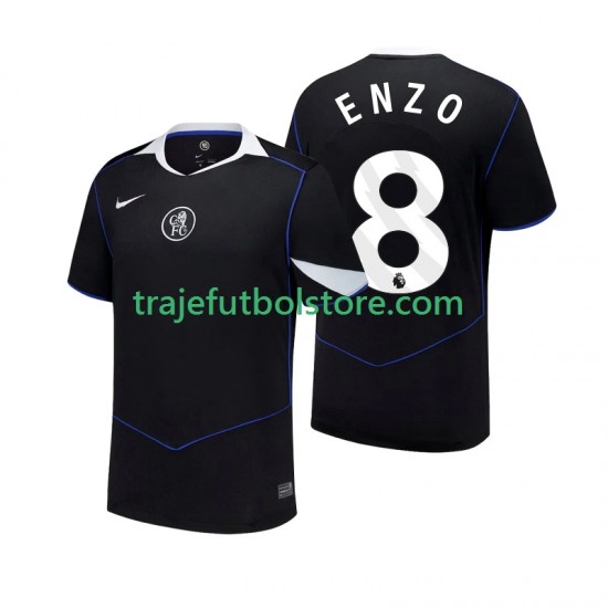 Camiseta 3ª Chelsea Enzo Fernandez 8 Hombre 2025-2026 Manga Corta