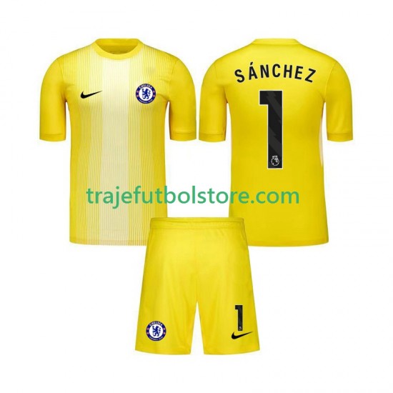 Camiseta 3ª Chelsea Robert Sanchez 1 Portero Niño 2025-2026 Manga Corta