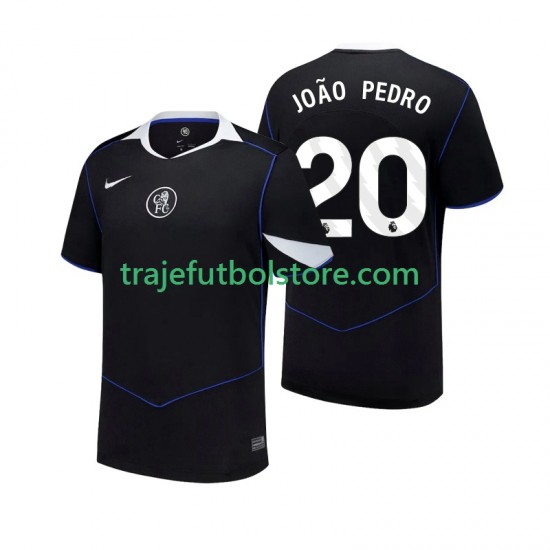 Camiseta 3ª Chelsea Joao Pedro 20 Hombre 2025-2026 Manga Corta