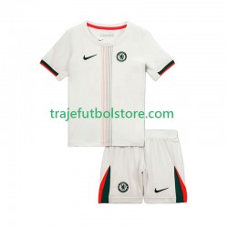 Camiseta 2ª Chelsea Niño 2025-2026 Manga Corta